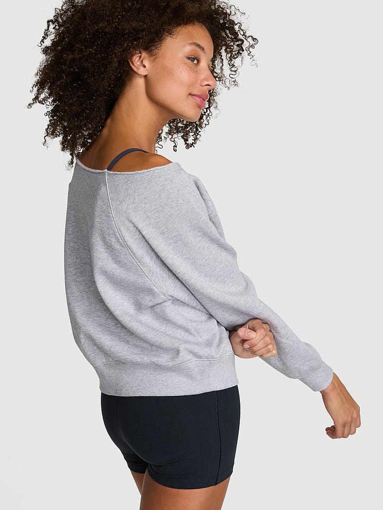 Pink Ivy Omzu Acik Sweatshirt arka görünümü