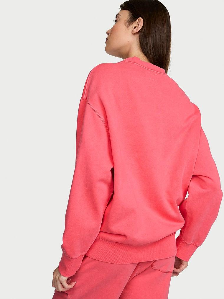 Effortless Yuvarlak Yaka Sweatshirt arka görünümü