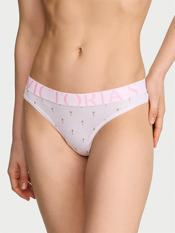 Logo Detayli Pamuklu Tanga