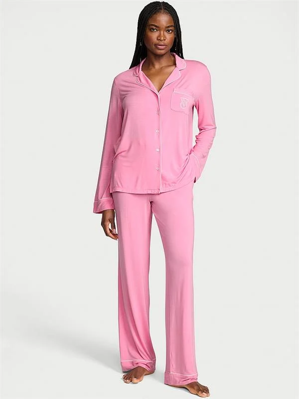 Sosoft Modal Uzun Pijama Takimi