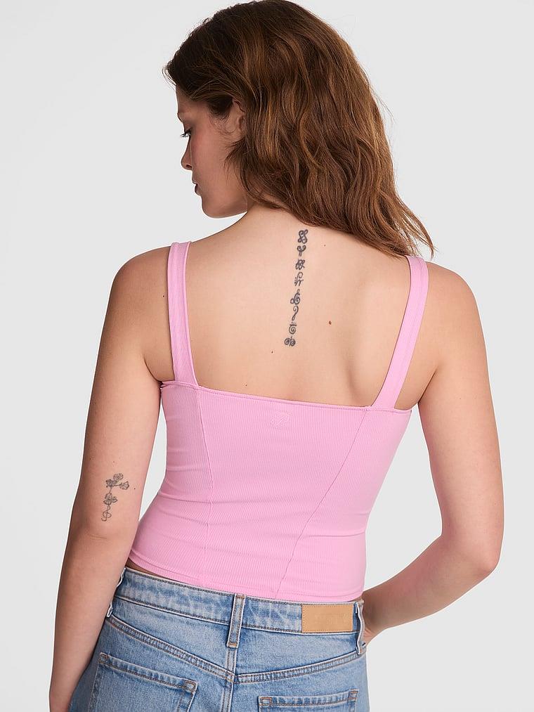 Pink All Day Yumuşak Bagcikli Bustiyer arka görünüm