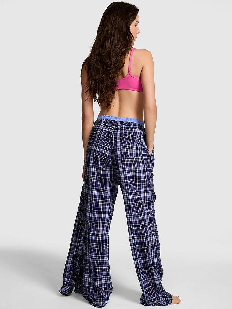 Pink Boyfriend Flanel Pijama Alti arka görünümü