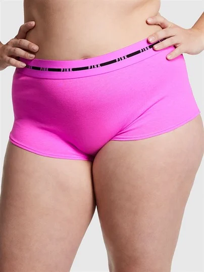 Victorias S Secret Pink Logolu Boyshort Kulot