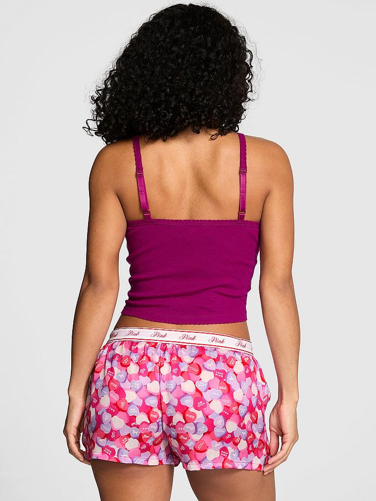 Pink Ipeksi Pijama Sortu arka görünümü