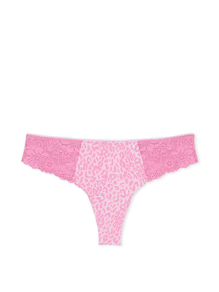 Pink Lazer Kesim Tanga arka görünümü