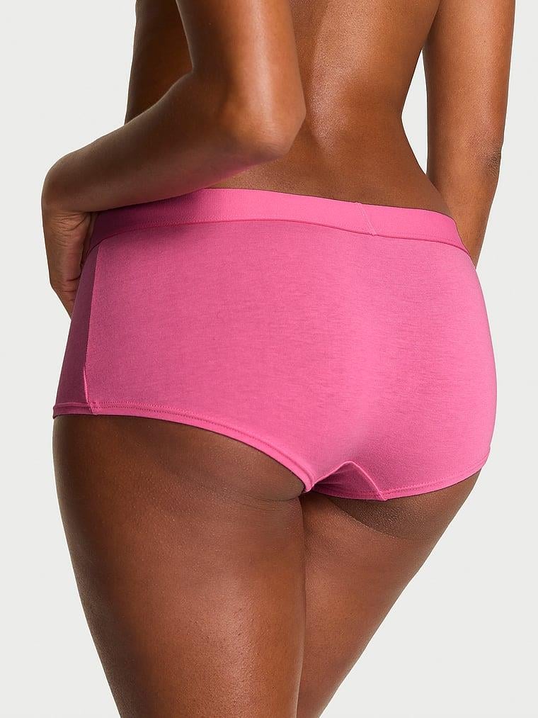 Işıltılı Logolu Boyshort Kulot arka görünüm