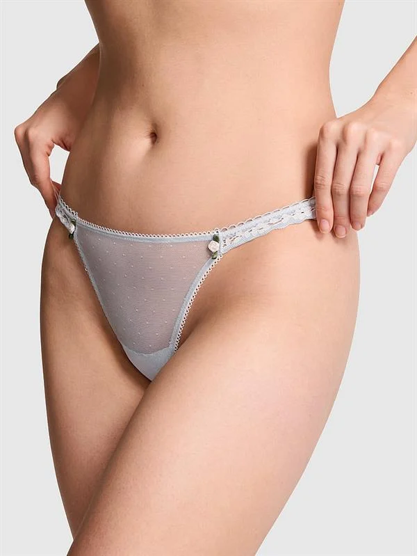 Pink Dantelli V String Kulot