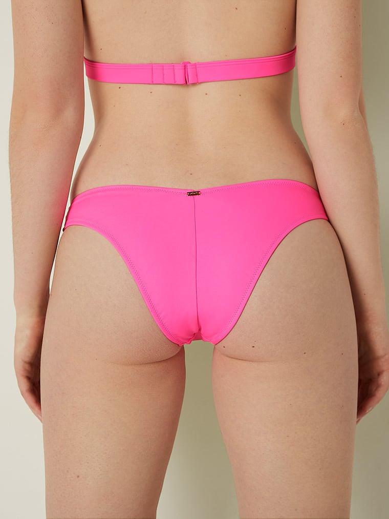Victorias S Secret Pink Onu V Derin Bacak Kesim Bikini Alti arka görünümü