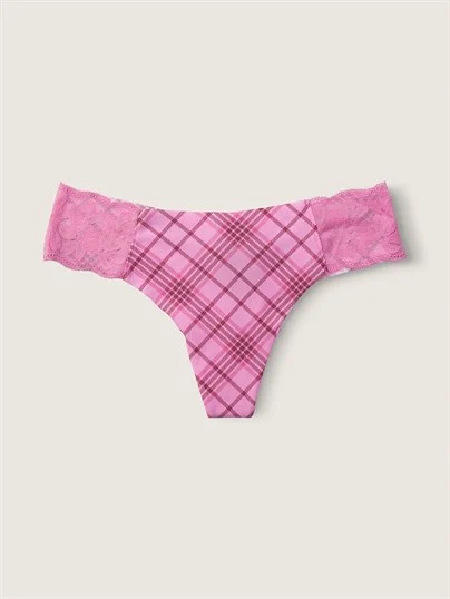 Pink Lazer Kesim Tanga Kulot
