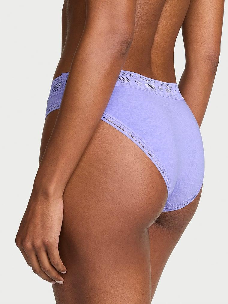Dantelli Pamuklu Bikini Kulot arka görünüm