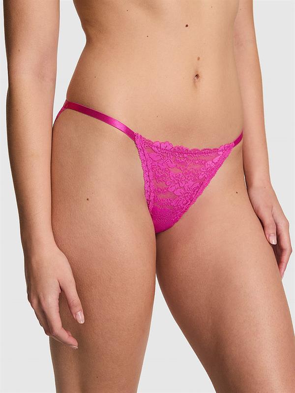 Pink Dantelli Bikini Kulotu