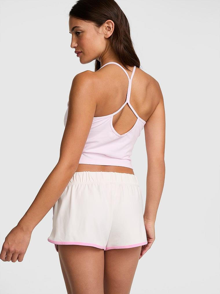 Pink Pamuklu Modal Mini Sort arka görünümü
