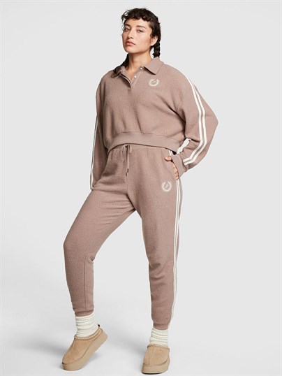 Pink Reverse Yüksek Bel Esofman Alti