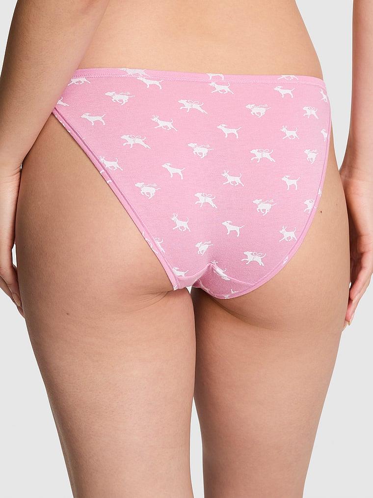 Pink Pamuklu Askili Bikini Kulot arka görünüm