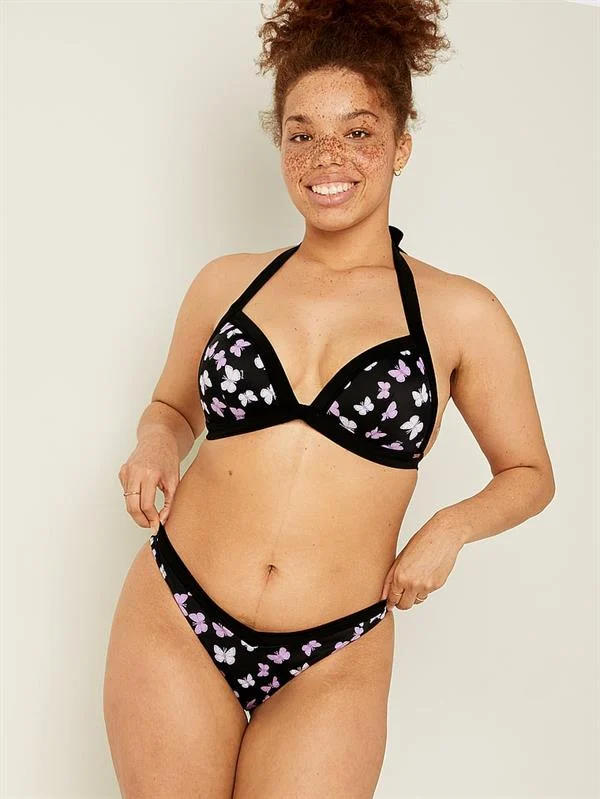 Pink V Model Mini Bikini Alti
