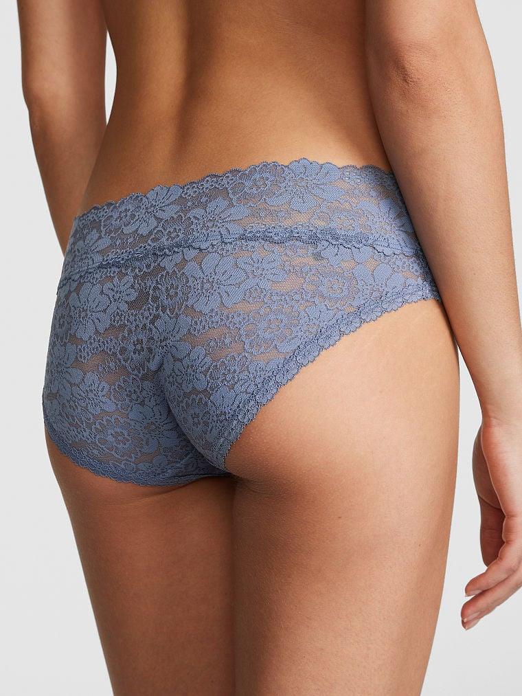 Pink Seamless Scoop Tanga arka görünüm