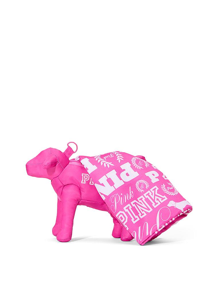 Pink Katlanabilir Tote Çanta arka görünümü