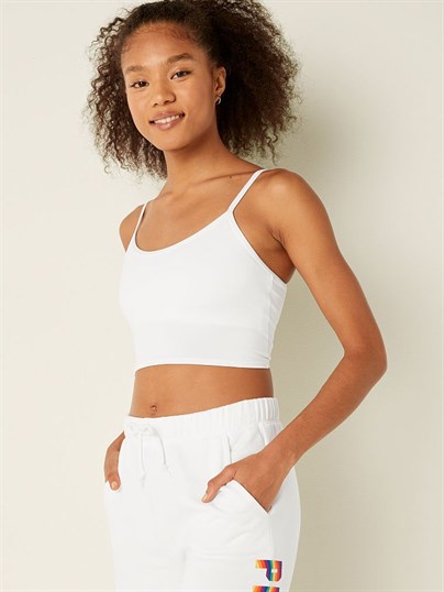 Pink Ultimate Ince Astarli Spor Crop