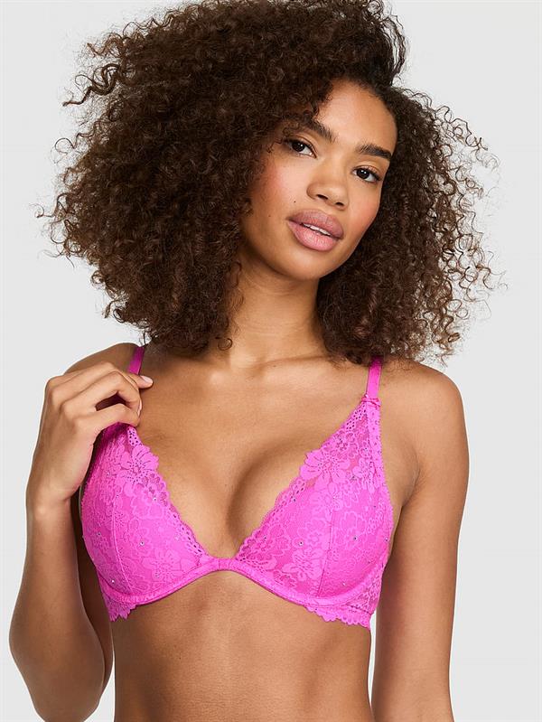 Pink Pink Wink Hafif Dolgu Destekli Dekolte Sütyeni ön görünüm