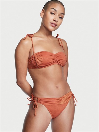 Buzgulu Işıltılı Klasik Bikini Alti