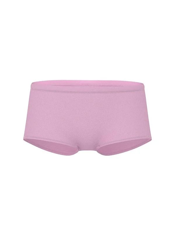 Pink Pamuklu Boyshort Kulot ön görünüm