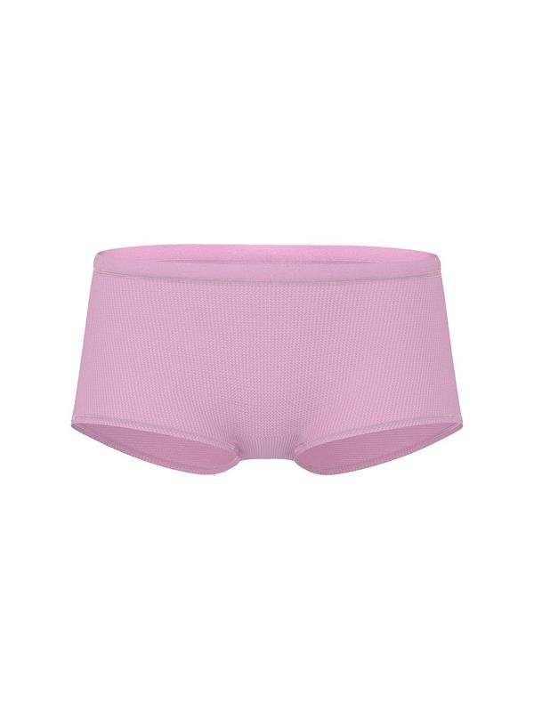 Pink Pamuklu Boyshort Kulot