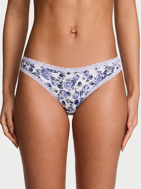 Dantelli Pamuklu Bikini Kulot