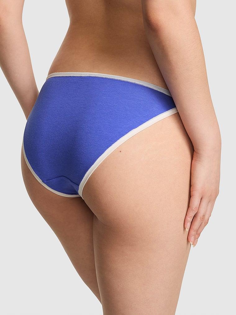 Pink Pamuklu Askili Bikini Kulot arka görünümü
