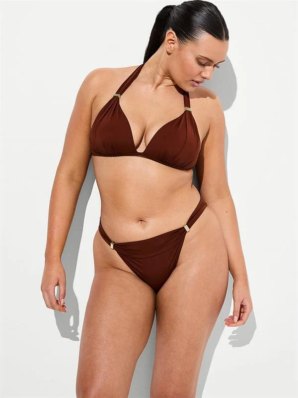 Essential Harlow Halter Yaka Push Up Bikini Ustu