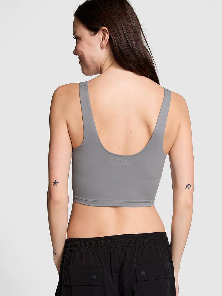 Pink Relay Longline Sporcu Sütyeni arka görünümü