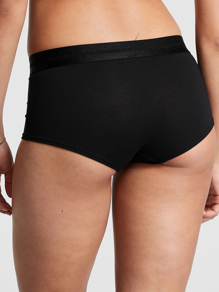 Pink Logolu Boyshort Kulot arka görünümü