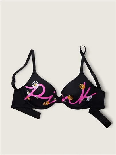 Pink Wear Everywhere Push Up Sütyen ön görünüm