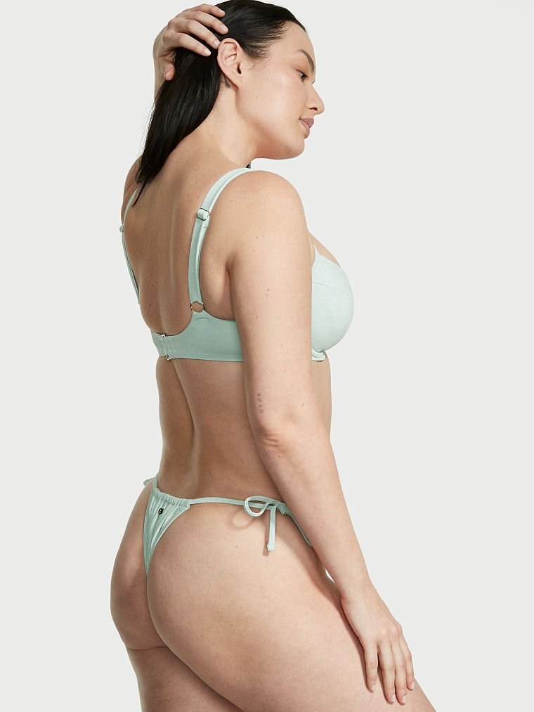 Essential Wicked Işıltılı Bikini Ustu arka görünümü
