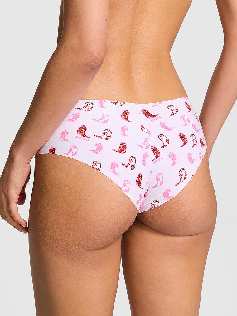 Pink Lazer Kesim Cheeky Kulot arka görünüm