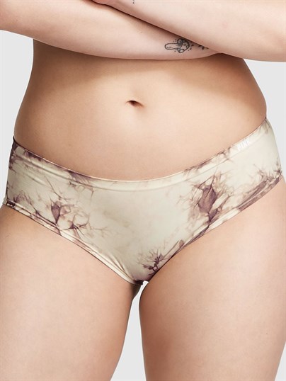 Pink Seamless Hipster Underwear