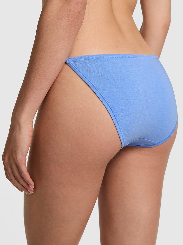Pink Pamuklu Askili Bikini Kulot arka görünümü