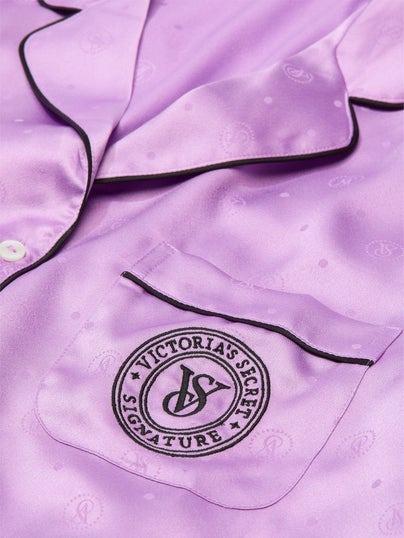 Saten Pijama Takimi arka görünüm