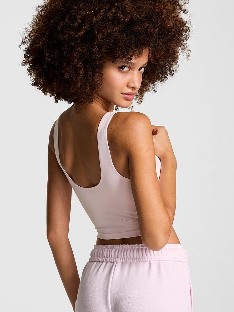 Pink Relay Longline Sporcu Sütyeni arka görünüm