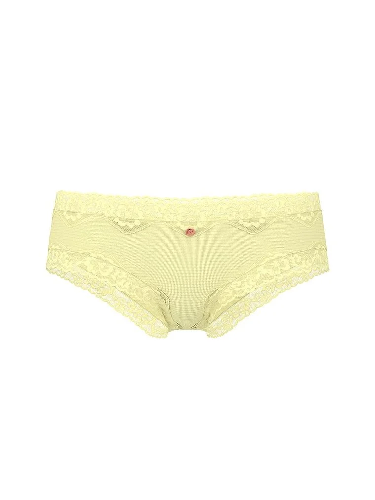 Pamuklu Dantelli Cheeky Kulot arka görünüm