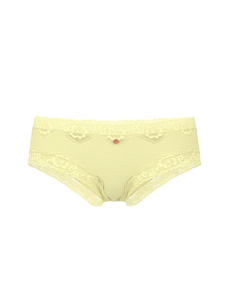 Pamuklu Dantelli Cheeky Kulot arka görünümü