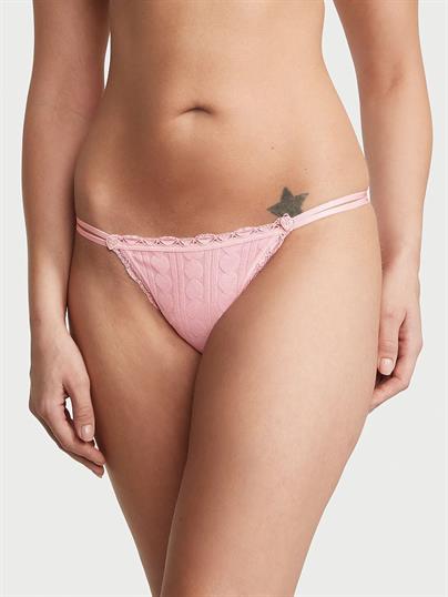 Esnek Pamuklu String Bikini Kulot ön görünüm
