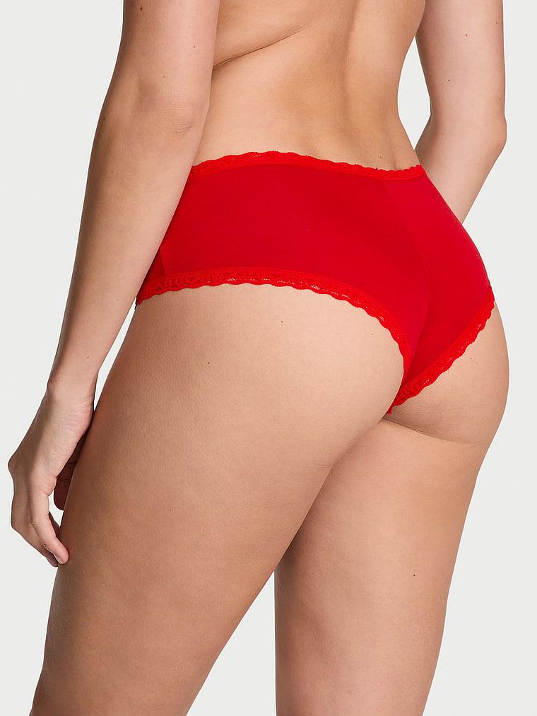 Beli Dantelli Pamuklu Cheeky Kulot arka görünüm