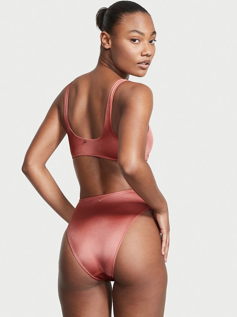 Önden Baglamali Bralet Bikini Ustu arka görünümü