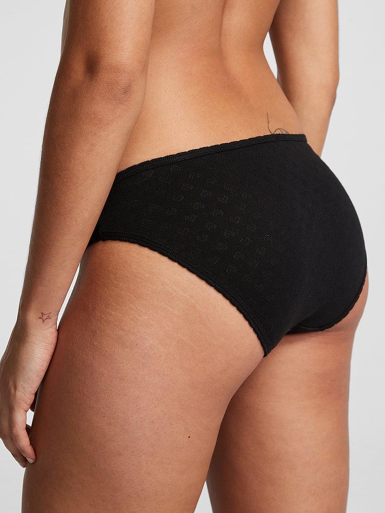 Pink Pamuklu Bikini Kulot arka görünümü