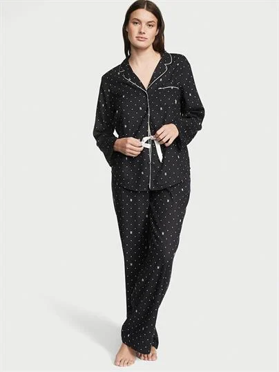 Flanel Uzun Pijama Takimi