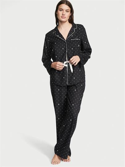 Flanel Uzun Pijama Takimi