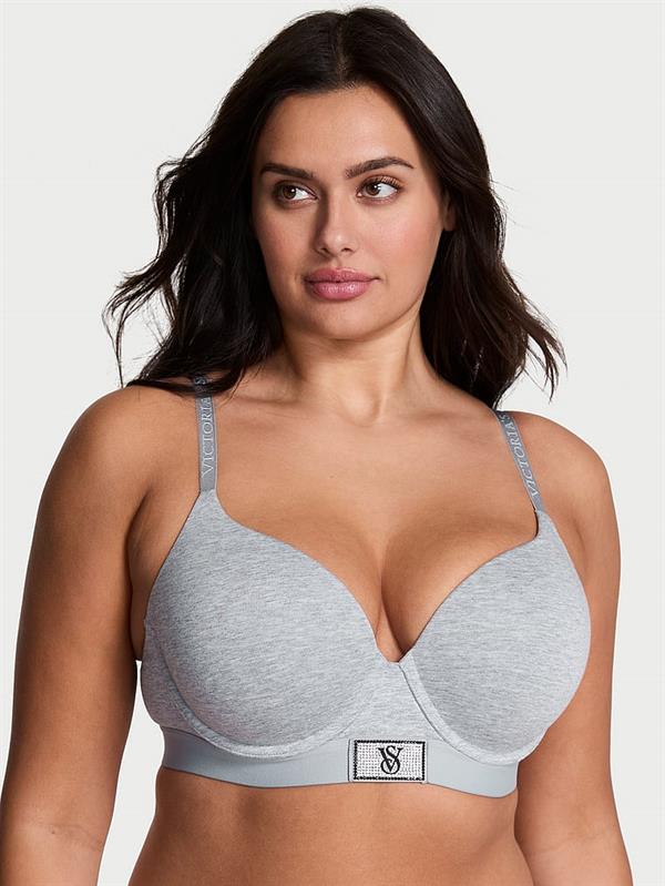 Perfect Shape Işıltılı Push Up Sütyen ön görünüm