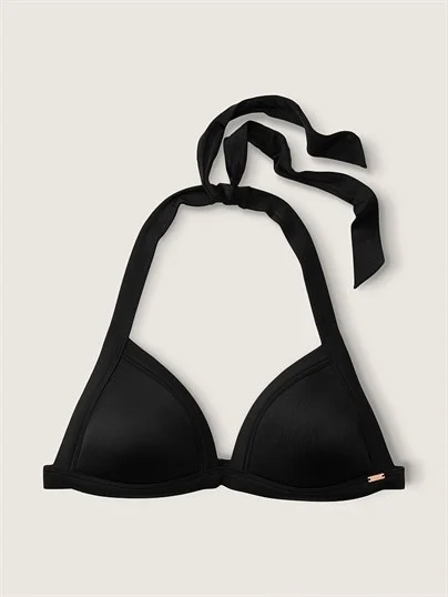 Pink Push Up Ucgen Bikini Ustu