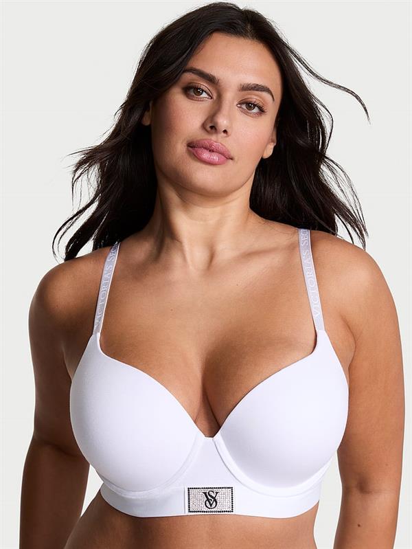 Perfect Shape Işıltılı Push Up Sütyen ön görünüm