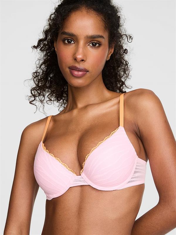 Pink Wear Everywhere Push Up Sütyen ön görünüm